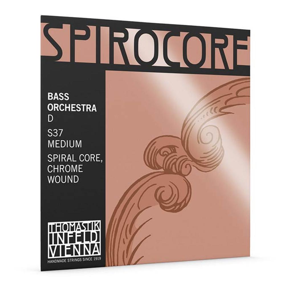 Thomastik Infeld THS-37 double bass string D-2 4/4 string length 110cm medium, spiral core, chrome