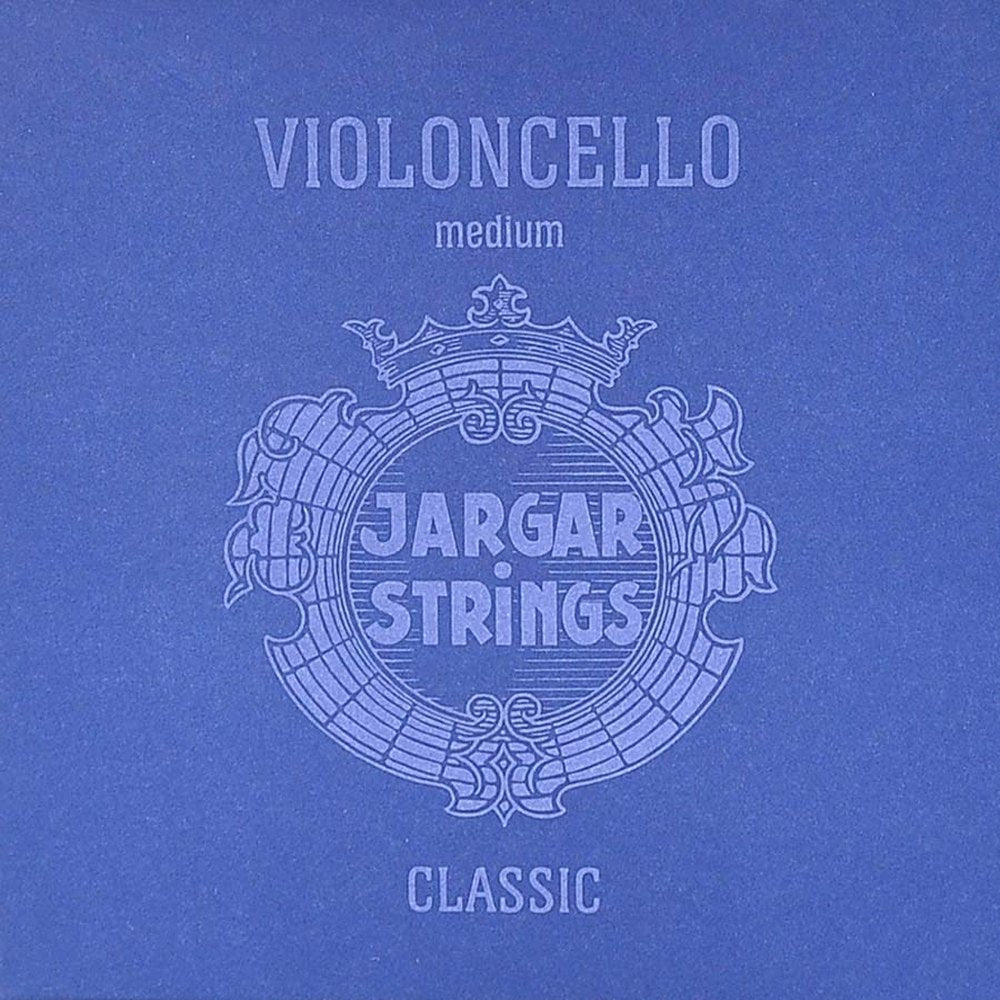 Jargar JCE-SET-BL cello string set, medium, flexi-metal