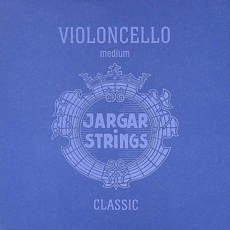 Jargar JCE-SET-BL cello string set, medium, flexi-metal