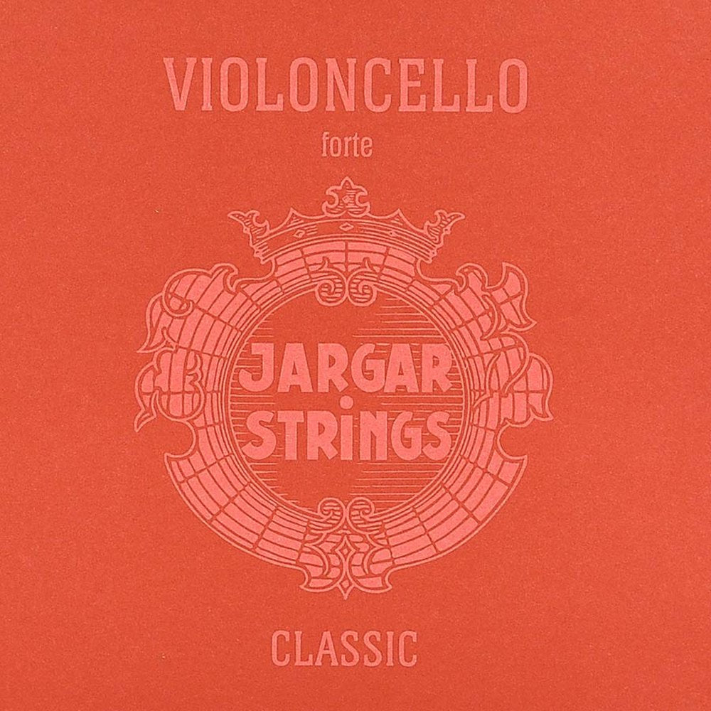 Jargar JCE-SET-RD cello string set, hard, flexi-metal