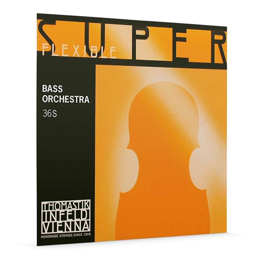 Thomastik Infeld TH-36S double bass string A-1 solo 4/4 string length 110cm medium, rope core, chrome