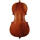 Scott Cao STC15034 cello set 3/4, ebb& toets en ebben toebehoren, inclusief tas en strijkstok