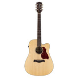 Richwood D-20-CE Master Series handgemaakte dreadnought Semi Akoestische gitaar