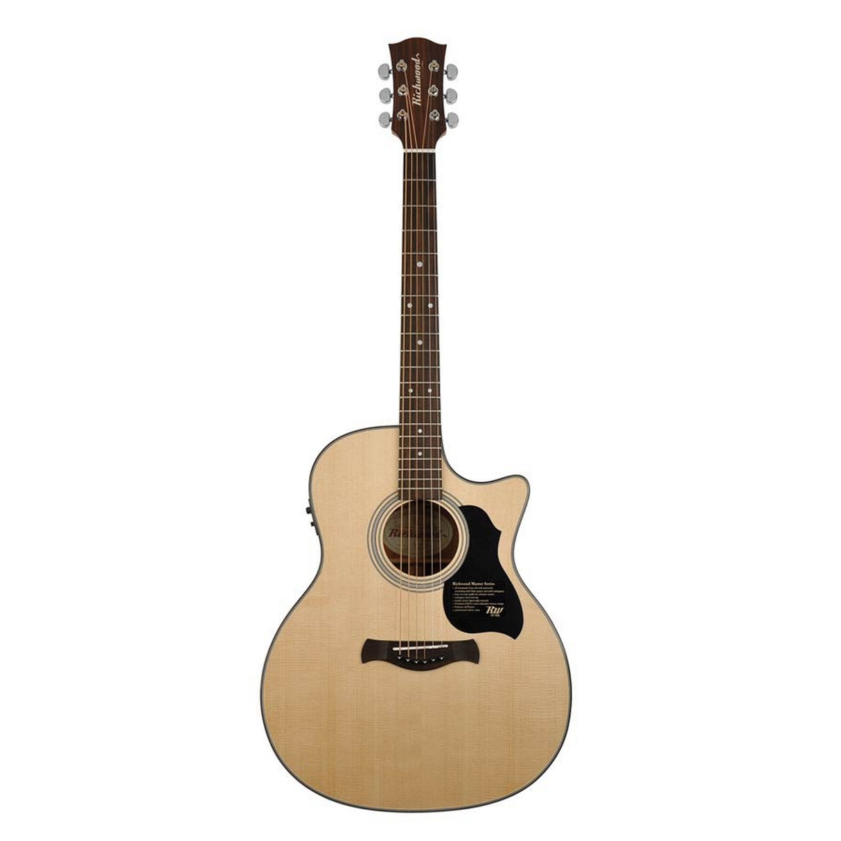 Richwood G-40-CE Master Series handgemaakte grand auditorium Semi Akoestische gitaar