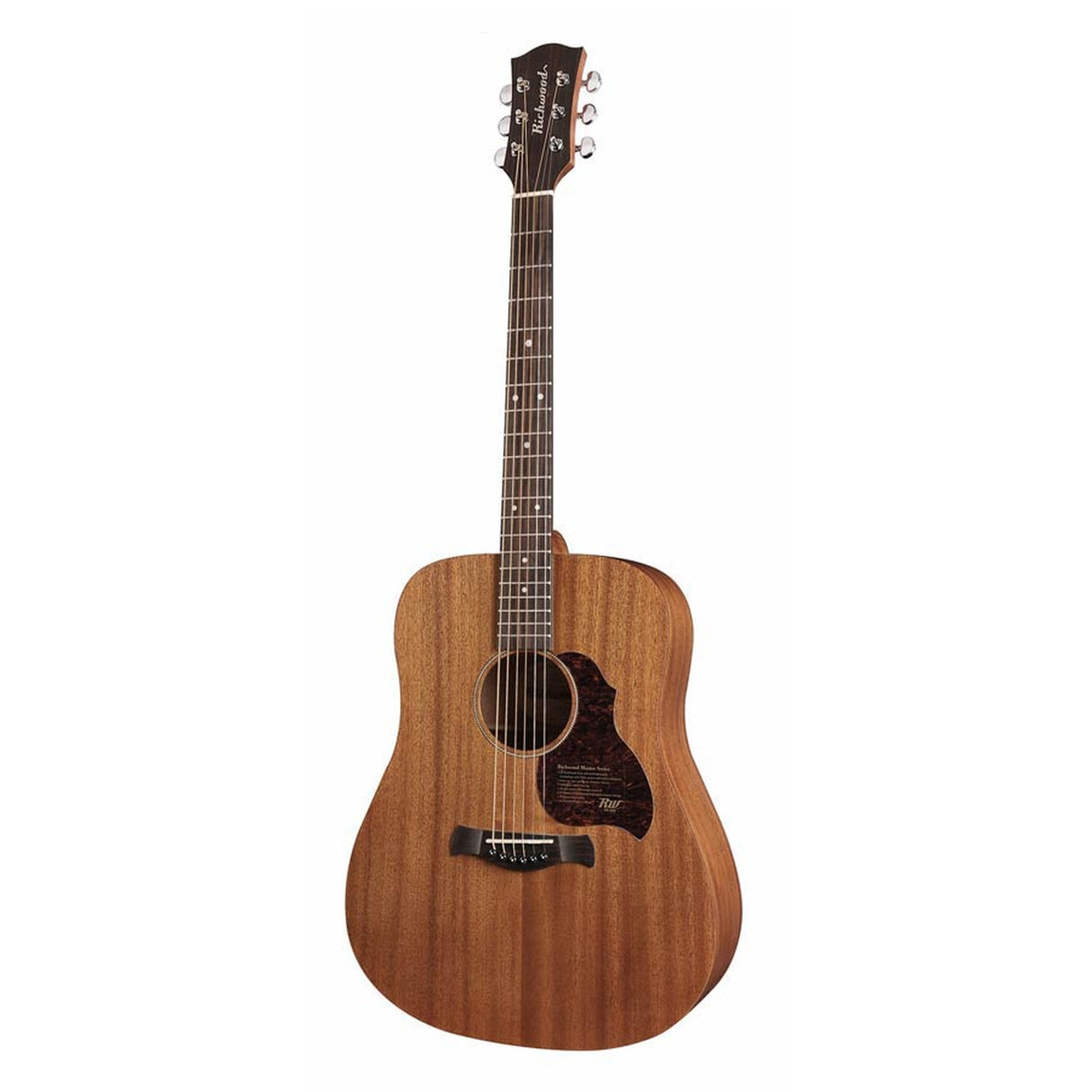 Richwood D-50 Master Series handgemaakte Mahonie dreadnought gitaar