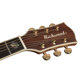 Richwood G-70-CEVA Master Series handgemaakte grand auditorium gitaar Semi Akoestisch