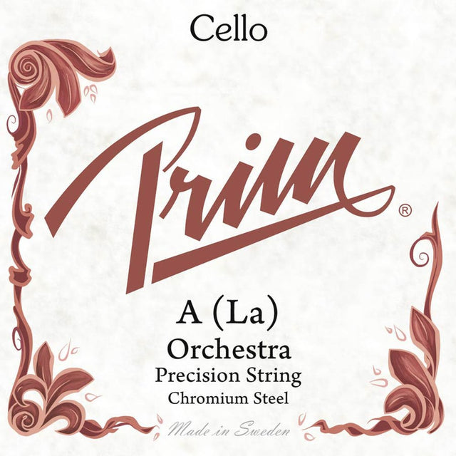 Prim PR-3021 cello string A-1 4/4, heavy orchestra , chromium steel