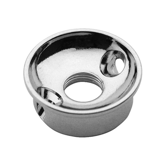 Boston JP-9-N TE-model input cup, with angled screwholes, 3/8" 32 thread, 22mm diameter, nickel