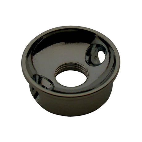 Boston JP-9-B TE-model input cup, with angled screwholes, 3/8" 32 thread, 22mm diameter, black