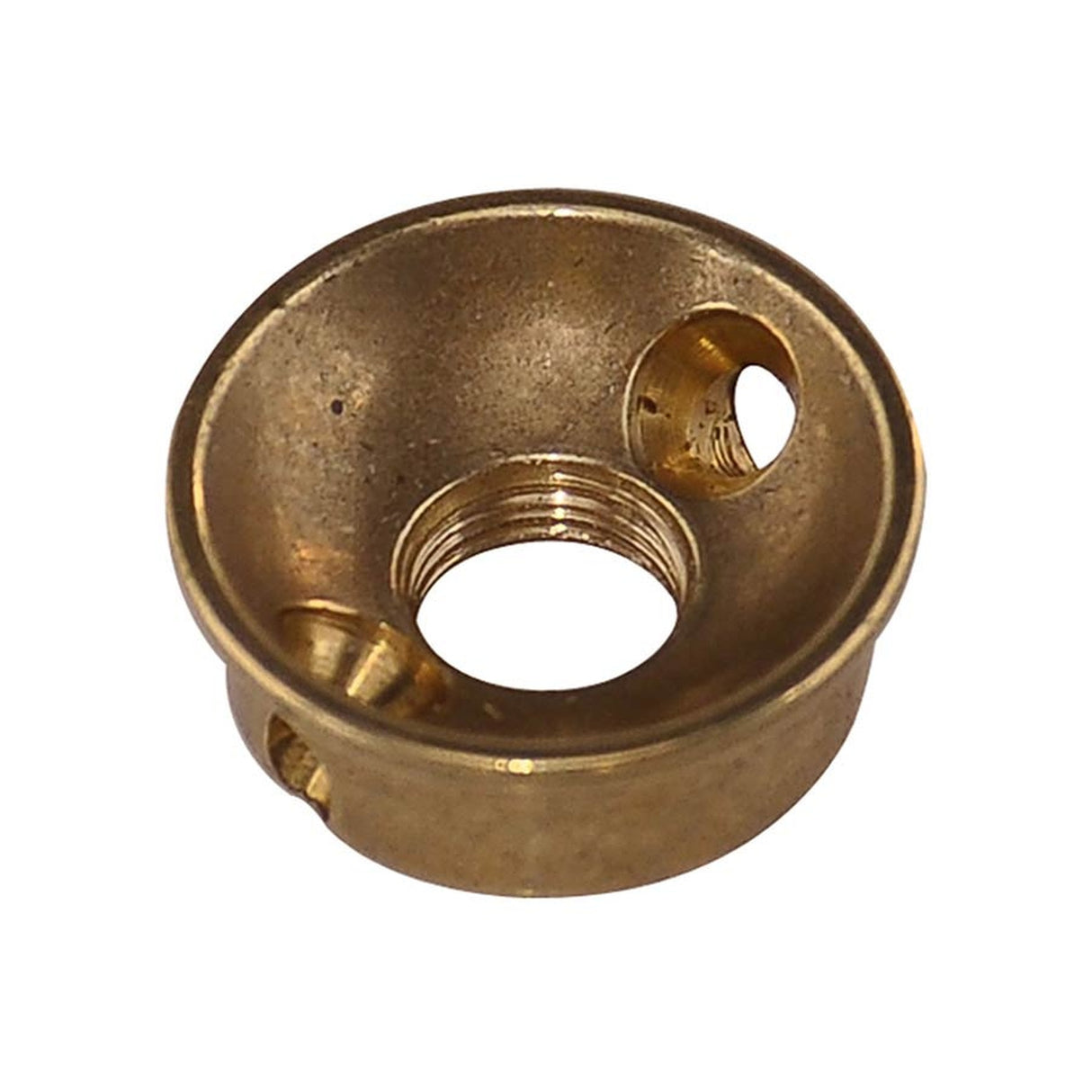 Boston JP-9-UP TE-model input cup, with angled screwholes, 3/8" 32 thread, 22mm diameter, unplated