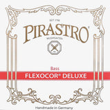 Pirastro P340220 double bass string D-2 medium, ropel core, chrome steel