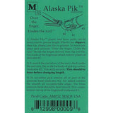 Alaska Pik AMP-12 vingernagelpick plastic, 12-pack, medium 18mm.