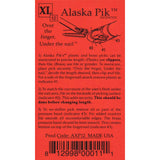 Alaska Pik AXP-12 vingernagelpick plastic, 12-pack, extra groot 22mm.