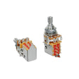 Alpha ALPP250-A50 push-pull 250K audio potentiometer, standard length bushing .375", 3/8" diameter