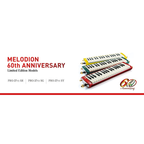 Suzuki 60 Anniversary Melodica Shining Red PRO-37 V3 SR