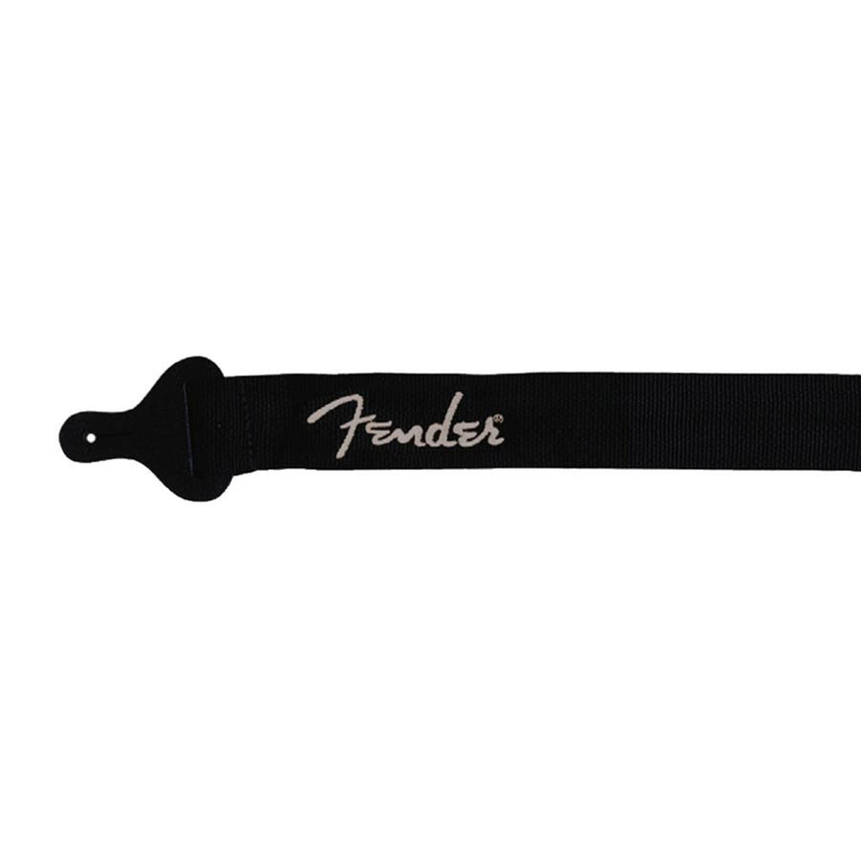 Fender 990662043 gitaarriem, 5cm breed, 'Poly Logo', grijs Fender logo