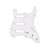 Fender 992140000 pickguard Strat®, SSS, 11 screw holes, 4-ply, white pearl