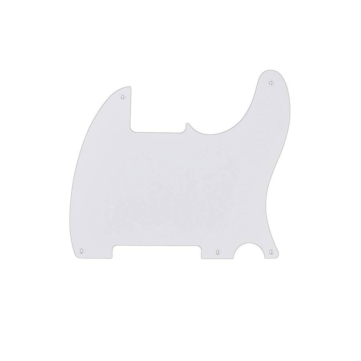 Fender 68214049 pickguard ‘50s Esquire, 5 screw holes, 1-ply, white