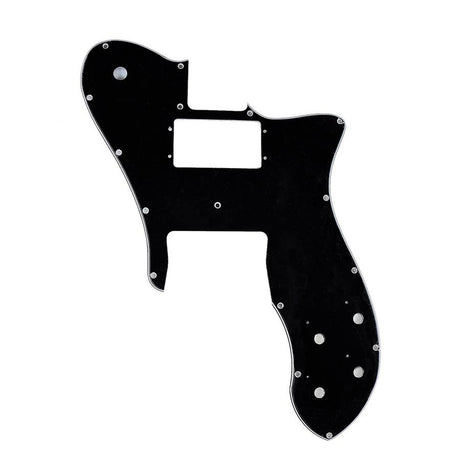 Fender 54523049 pickguard ‘72 Tele Custom, 16 screw holes, 3-ply, black