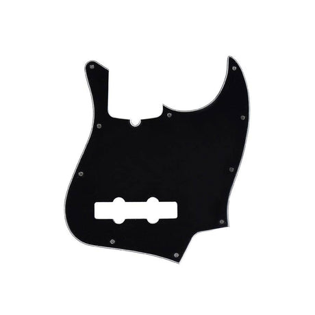 Fender 991351000 pickguard Standard Jazz Bass®, 10 screw holes, 3- ply, with truss rod notch, black