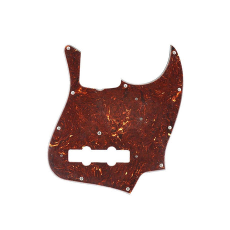 Fender 992022000 pickguard ‘62 Jazz Bass®, 11 screw holes, 4-ply, with truss rod notch, tortoise shell