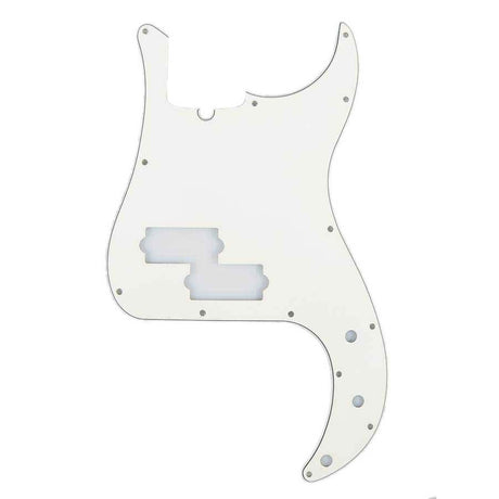 Fender 991376000 pickguard Standard Precision Bass®, 13 screw holes, 3-ply, with truss rod notch, parchment