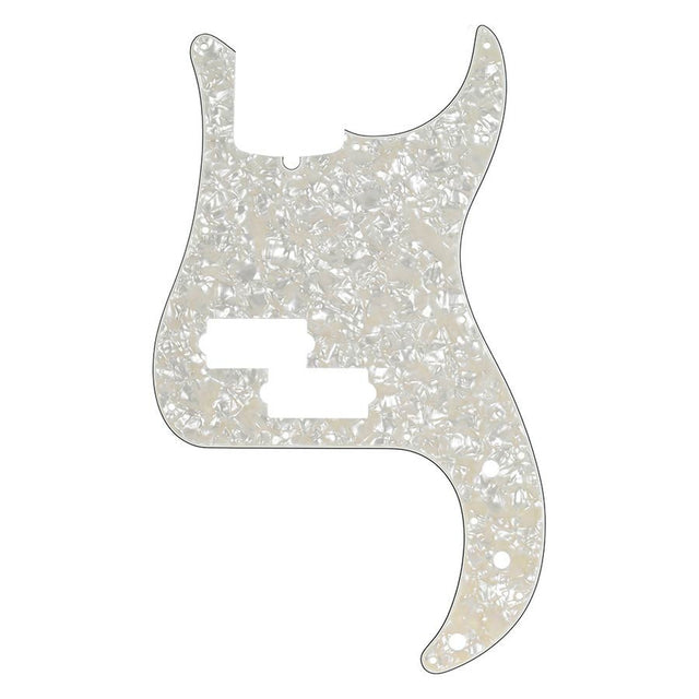 Fender 992160000 pickguard Standard Precision Bass®, 13 screw holes, 4-ply, white moto