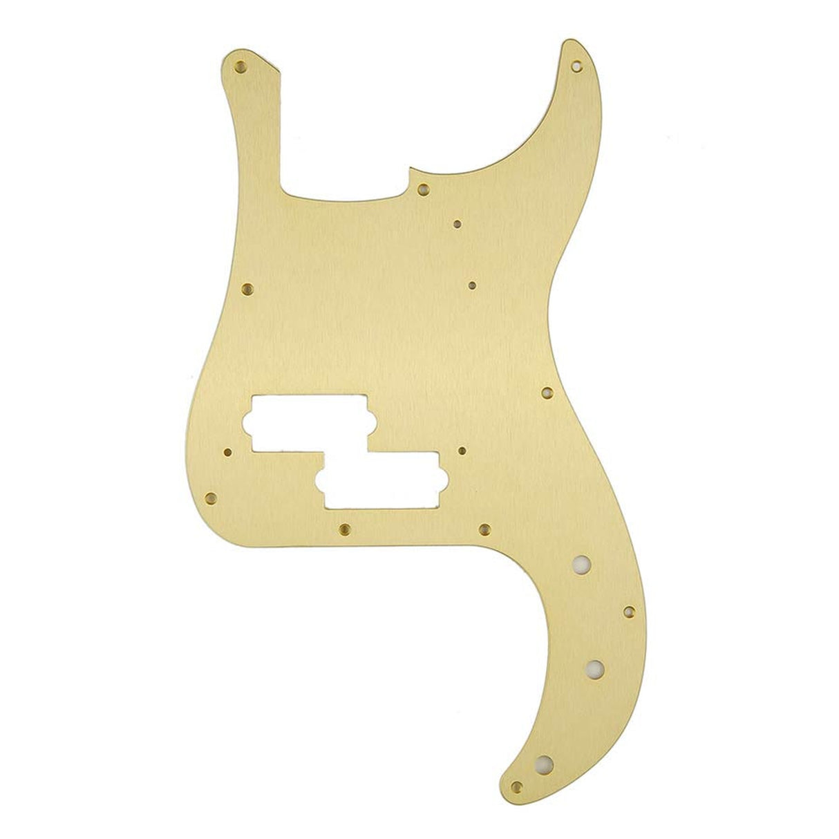 Fender 992020000 pickguard ‘57 Precision Bass®, 10 screw holes, 1-ply, gold anodized