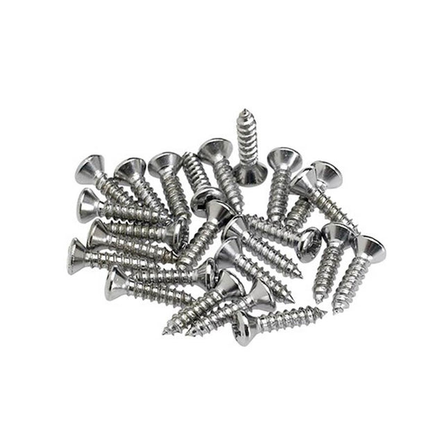 Fender 994923000 pickguard screws 24pcs, chrome