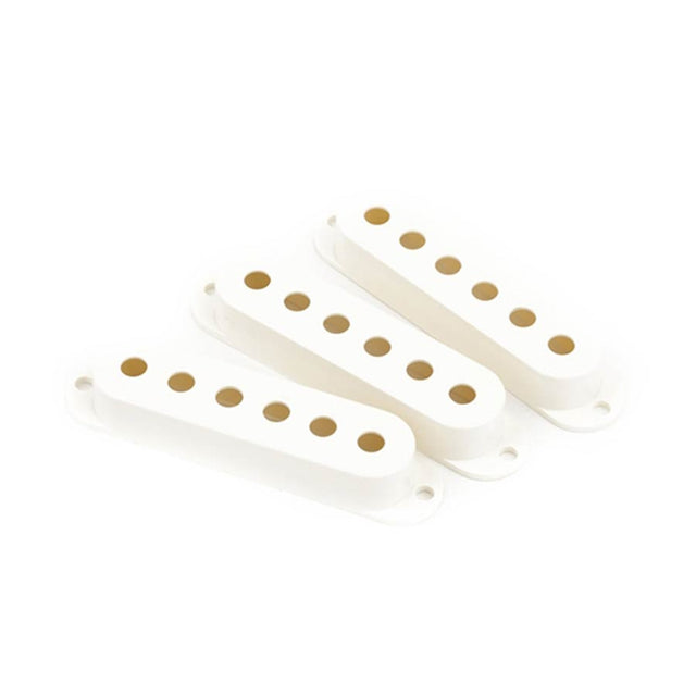 Fender 992034000 pickup covers Stratocaster®, wit, plastic, set van 3