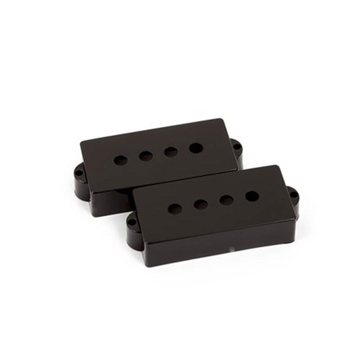 Fender 992037000 pickup covers P-Bass, zwart, plastic, set van 2