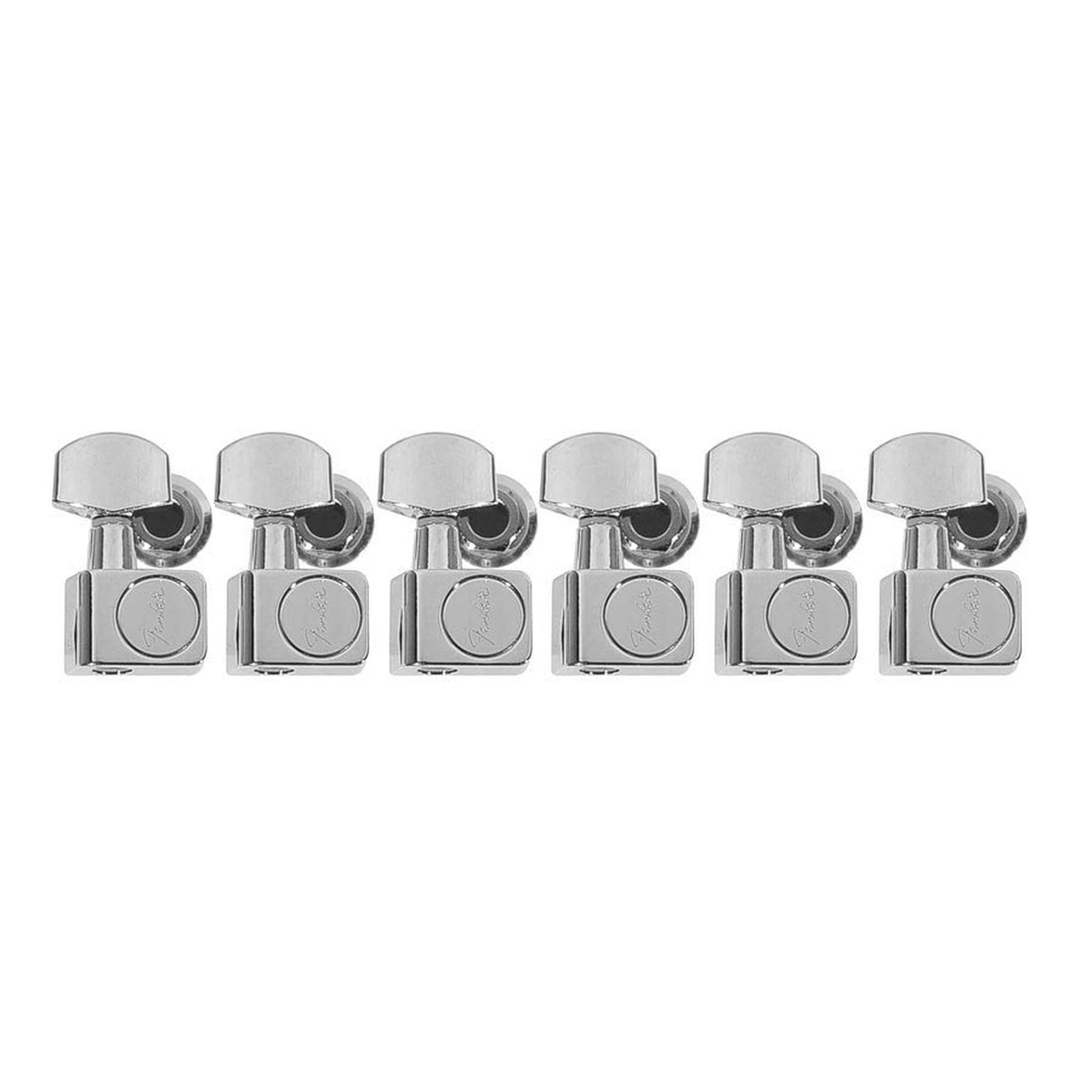 Fender 990820100 machine heads, American Standard, 2 guide pins, set of 6, chrome