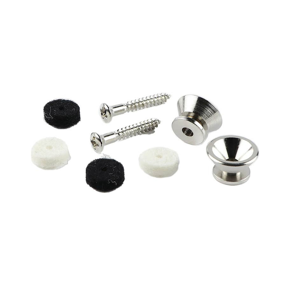 Fender 63267049 strap buttons, 2 pcs, nickel