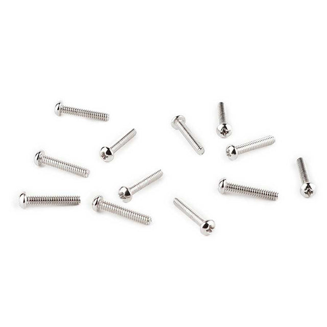 Fender 15693049intonation screws, vintage Strat, 4-40 x 5/8, nikkel, 12 pcs