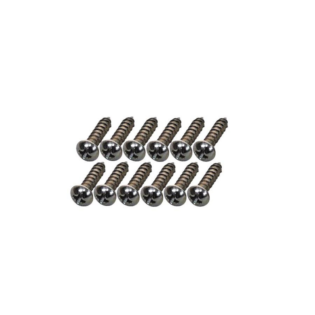 Fender 11357049 tuner mounting screws, Classic/Vintage series guitars, #3 x 3/8", nickel, 12 pcs