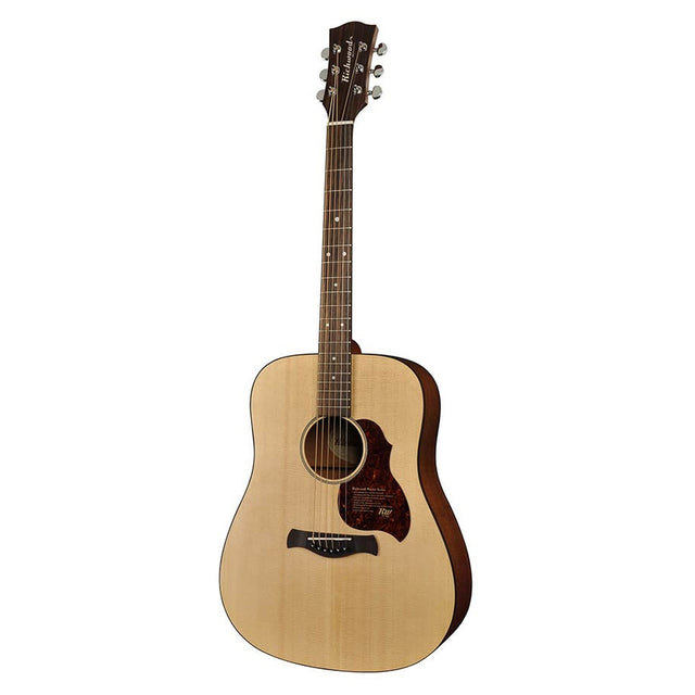 Richwood D-20-E Master Series handgemaakte dreadnought semi akoestische gitaar