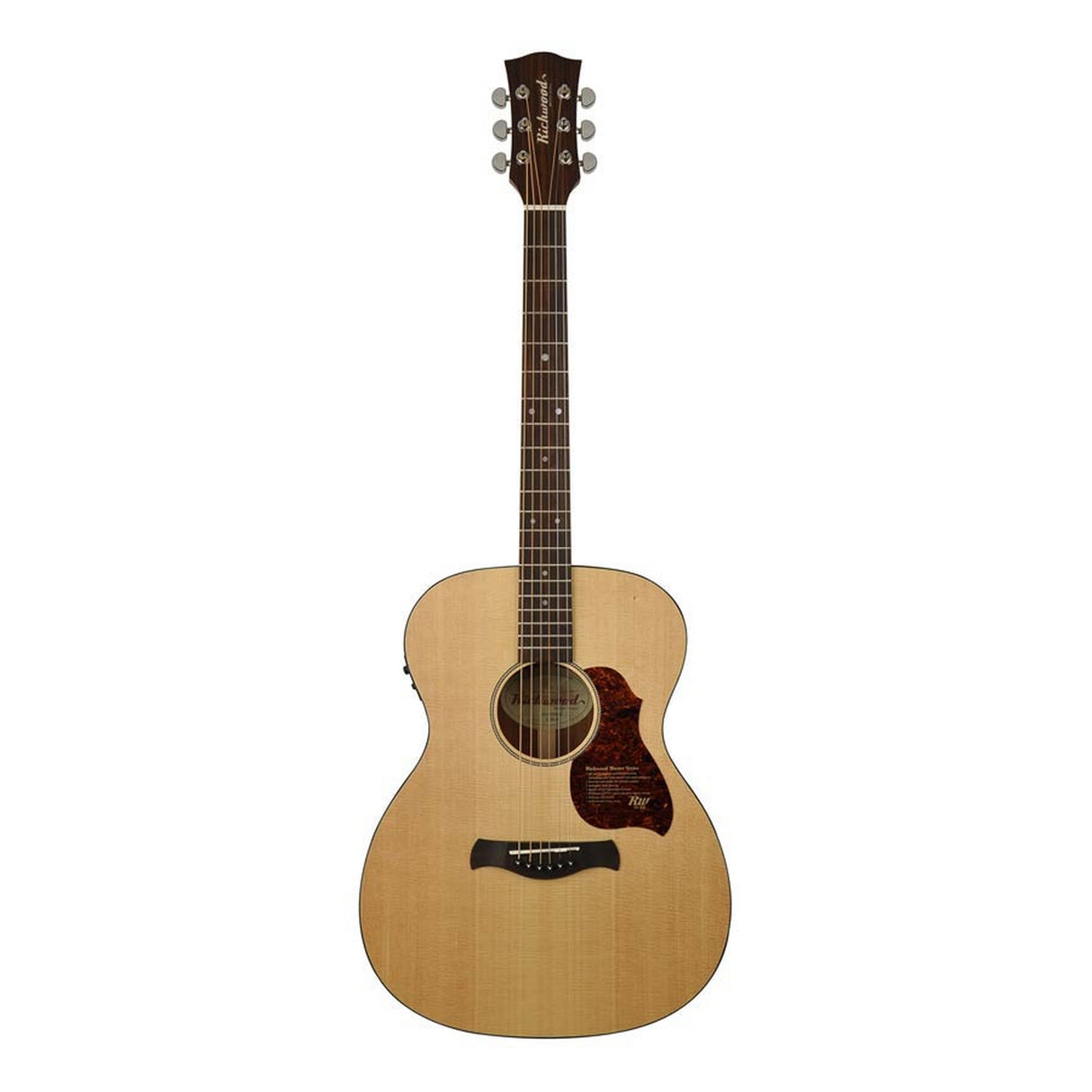 Richwood P-20-E Master Series handgemaakte auditorium OOO Semi Akoestische gitaar