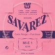 Savarez 521-R E-1 snaar, clear nylon rouge , from 520-R set, hard tension