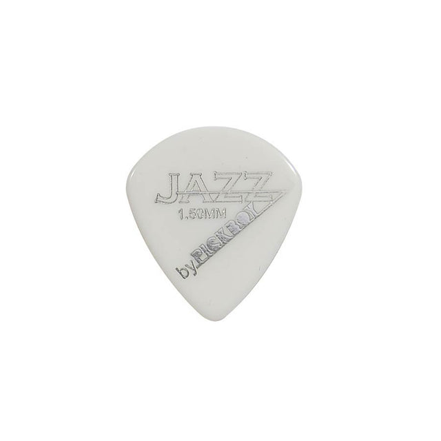 Pickboy GP34W-150 1.50 mm. plectra, 'jazz' wit, 50-pack