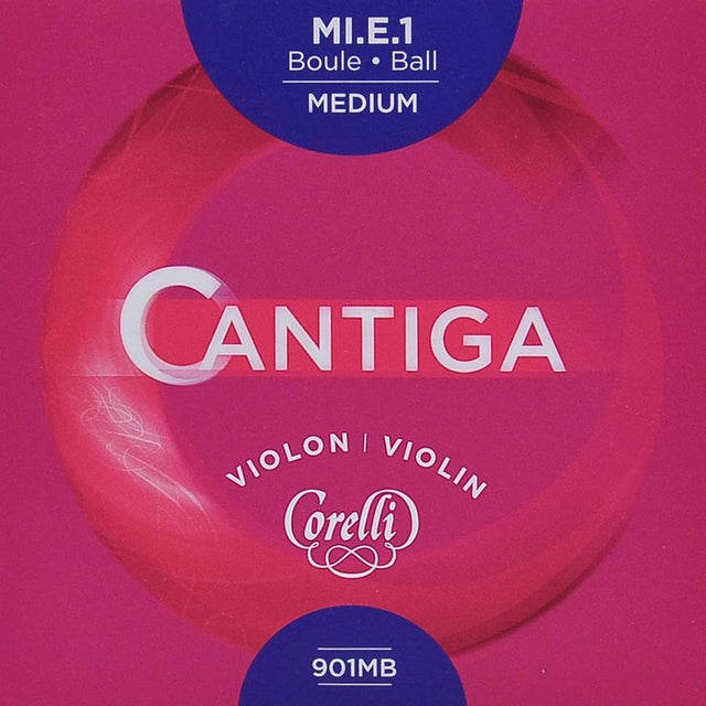 Corelli CO-901-MB violin string E-1 4/4, medium, steel, ball end