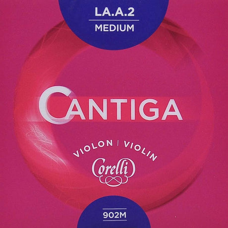 Corelli CO-902-M violin string A-2 4/4, medium, cantiga material, aluminum