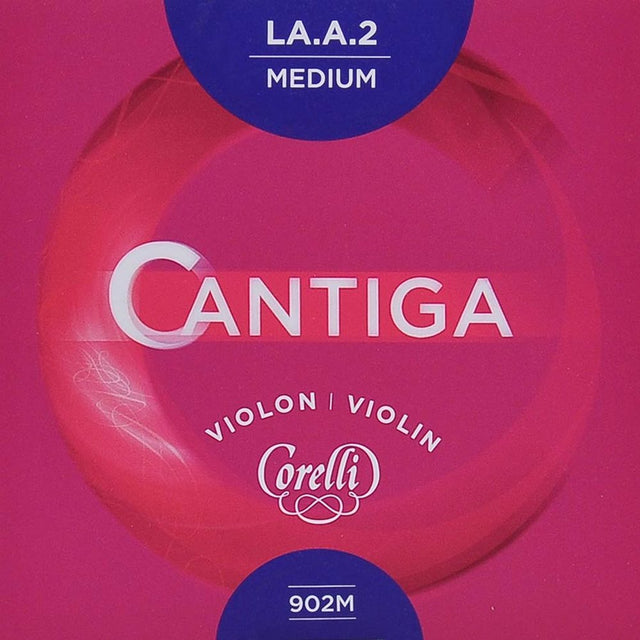 Corelli CO-902-M violin string A-2 4/4, medium, cantiga material, aluminum