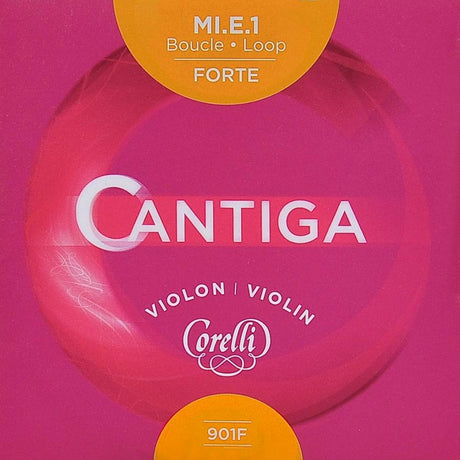 Corelli CO-901-F violin string E-1 4/4, heavy, steel, loop end