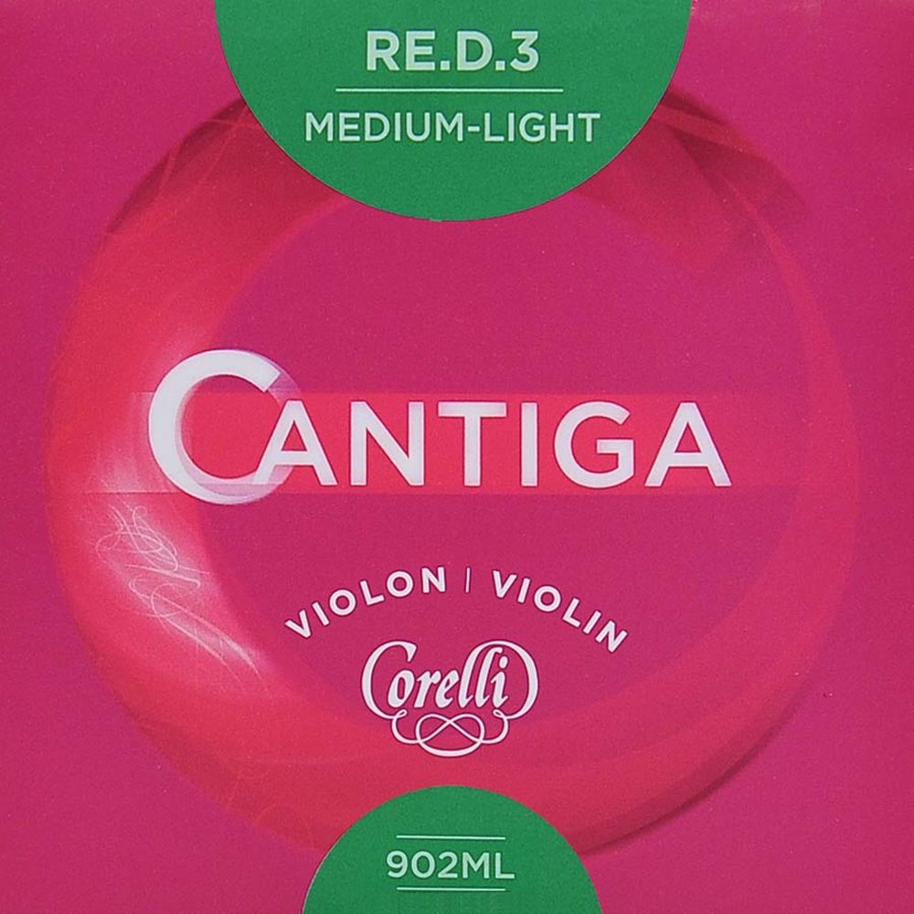 Corelli CO-902-ML violin string A-2 4/4, light, cantiga material, aluminum