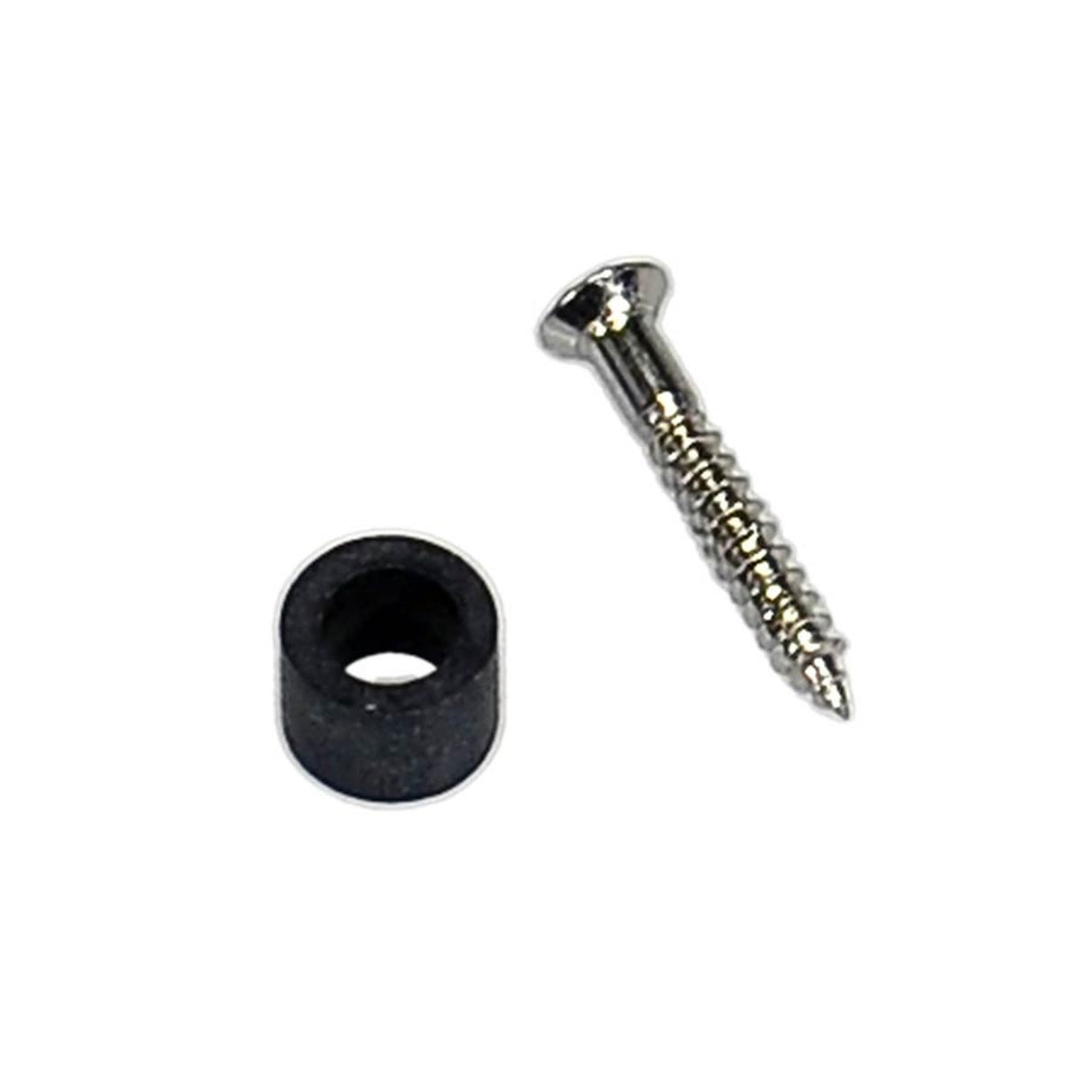 Gretsch 61014000 pickguard mounting screw w/ spacer, chrome