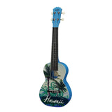 Korala PUC-30-009 bundel Palm Hawaii Green Ukelele Polycarbonaat