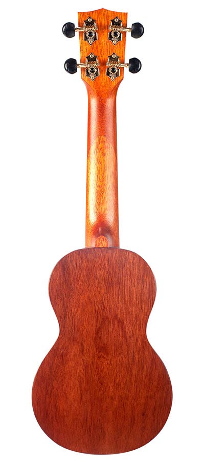 Mahalo MJ1TBR Java Series Sopraan Ukulele Transparant Bruin