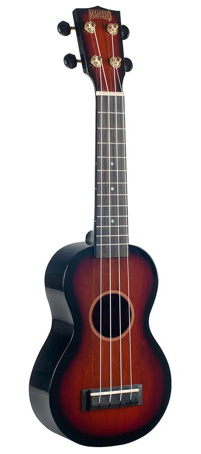 Mahalo MJ13TS Java Series Sopraan Ukulele 3-Tone Sunburst