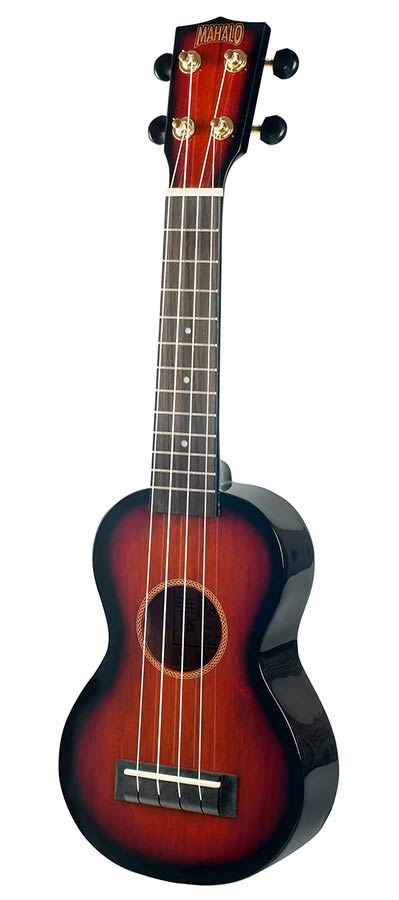 Mahalo MJ13TS Java Series Sopraan Ukulele 3-Tone Sunburst