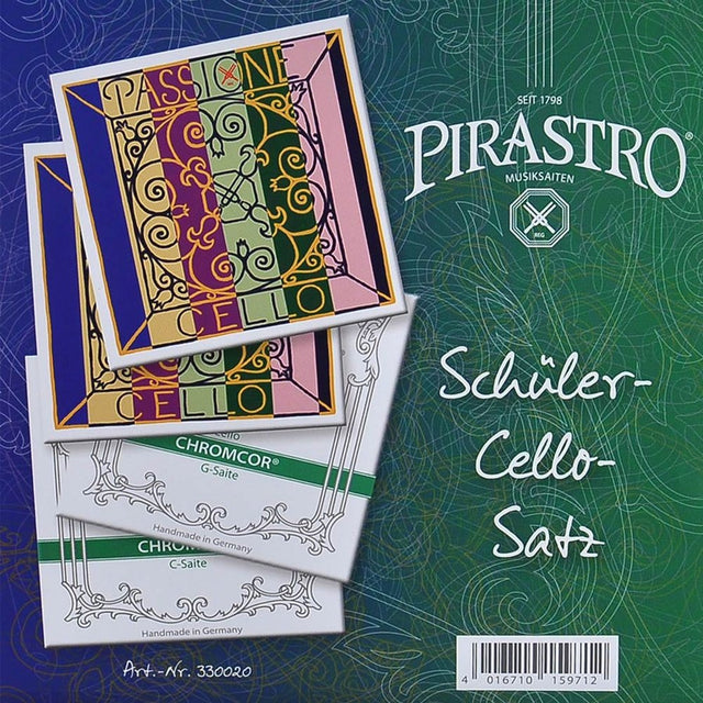 Pirastro P330020 cello string set Passione A+D & Chromcor G+C